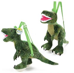 Pluche rugzak (tas) dinosaurus T-rex 50cm 21x34x50cm.