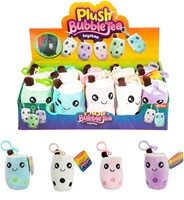 PLUSH Bubble tea -Cuty- 11cm sleutelhanger 5 assortiDB