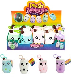 PLUSH Bubble tea -Cuty- 11cm sleutelhanger 5 assortiDB