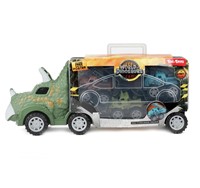 WORLD OF DINOSAURS Dinotruck met 3x auto pull back 11,5x27cm -2