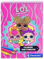 L.O.L. Surprise! Fashion Sketchbook 21x28cm in display (12)
