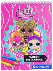 L.O.L. Surprise! Fashion Sketchbook 21x28cm in display (12)