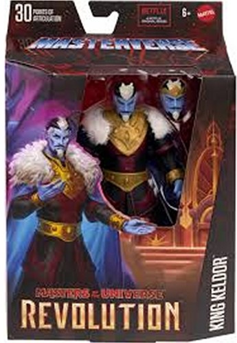 Masters of the Universe Masterverse Revolution King Keldor Aktiefiguur 18x27cm-2