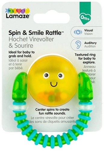 Spin and Smile Rattle 0m+ 9x12,5cm