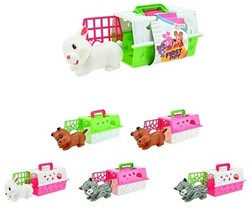 Dieren in reismand 3 assorti 10x16cm
