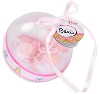 CUTE BABY Babypop in bal 3 assorti 12cm-2