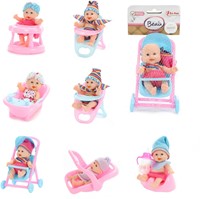 BEAU Mini Baby doll 12cm assis 6 assortis