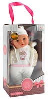 LOVELY BABY Babypop 32cm met winterkleren + flesje-2