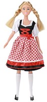LAUREN Tienerpop in klederdracht -Dirndl- 12x32cm-3