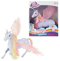 DREAM HORSE Unicorno con ali mobili 20x24cm