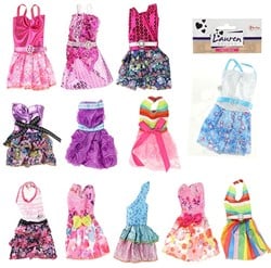 LAUREN Kleding voor tienerpop 'Feestjurk' 12 assorti