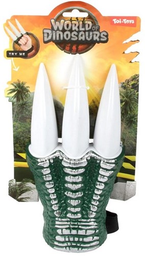 World of Dinosaurs Dinosaur claw 26cm 2 assorted 7x16x30cm-2