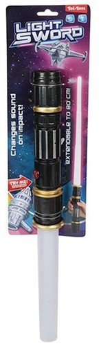 Sable de luz -Force- en tarjeta + luz y sonido 80cm-2