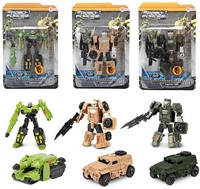 ROBOFORCES Verranderrobot Pantservoertuig 3 assorti 17x26cm