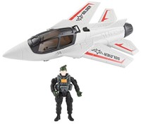 ARMY Gevechtsvliegtuig militair met soldaat 18x27,5cm-2