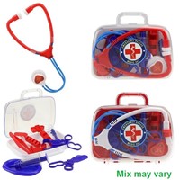 Dokter Speelset in draagkoffer 2 assorti 15x18cm