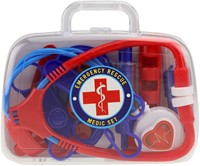 Dokter Speelset in draagkoffer 2 assorti 15x18cm-2