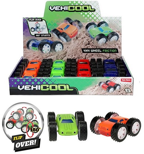 Auto Flip Over Jump mit Reibung 2 sortiert 10cm
