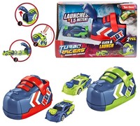 TURBO RACERS Rally auto met afschieter -Shoe- 2 assorti 12,5x19,5x8cm