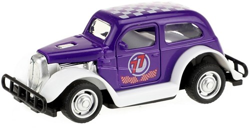 Die Cast Auto Hot Rod Pullback 4 assorti in display 6,5x14cm-3