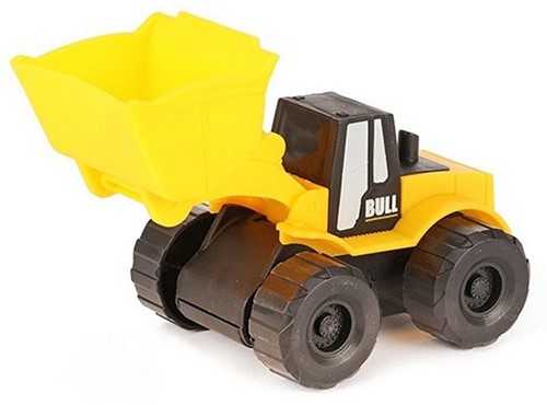 CARS&TRUCKS Set Véhicules de Construction 4-Pack 12.5x35cm-3