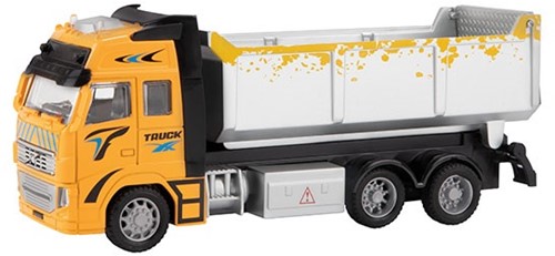 METAL Die-Cast Kiepwagen 1:38 pull back 17x25,5cm-2