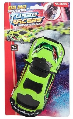 TURBO RACERS Raceauto -drift functie frictie 4 assorti 14x5x25cm-2