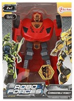 ROBOFORCES Veranderrobot Sportauto 3 assorti 12x17cm-2