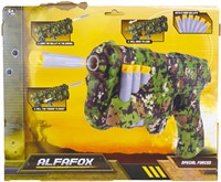ALFAFOX Pistool 'Militair' inclusief 6 foampijlen 25x32cm-2