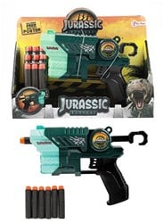 JURASSIC REVIVAL Pistool -Dino- +9 foampijlen 20,5x25,5cm