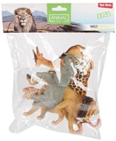 ANIMAL WORLD Wild Animals Deluxe 5 pezzi in busta 22,5x28cm-2
