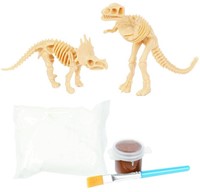 JURASSIC REVIVAL Juego de arcilla de dinosaurio en tarro 6x8cm (DIY)-2