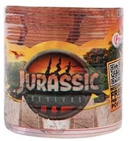 JURASSIC REVIVAL Loopveer dinoprint 4 assorti 6x7,5cm-3