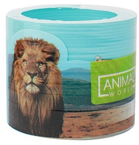 ANIMAL WORLD Muelle lazo Animal salvaje 4 surtidos 6x7,5cm-3