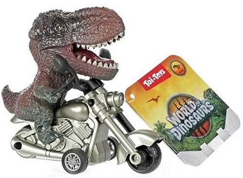 WORLD OF DINOSAURS Dino op motor frictie 9x11cm 4 assorti in display (6) -3