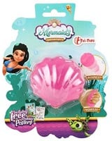MERMAIDS Anti stress stuiter schelp 3 assorti 13x16,5cm-2