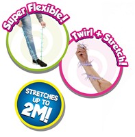 Grappige Duizendpoot Super rekbaar 4 assorti 25cm in display (12)-2