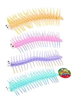 Grappige Duizendpoot Super rekbaar 4 assorti 25cm in display (12)-3