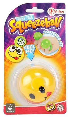 Smijtbal emoji Splat op kaart 6 assorti 10x18cm-3