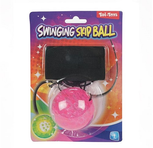 Pelota 5cm con elástico Light Bungee + correa de tobillo 4 surtidos 10.5x19.5cm-2