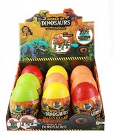 WORLD OF DINOSAURS Dino Demonteer in Ei 4 assorti in display 16cm-2