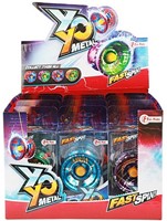 Jojo Metaal Flames in blister 4 assorti in display (12) 7x15cm-2