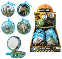 WORLD OF DINOSAURS Sleutelhanger beurs 8cm Dino in display
