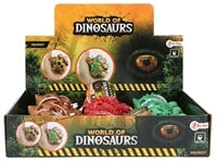 WORLD OF DINOSAURS Squeeze Dinosaurus 3 assorti in display 6x8cm-2