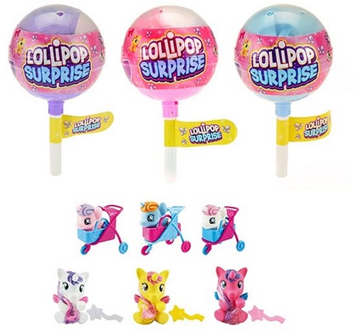 Überraschungslutscher Einhorn 10cm 6-fach sortiert im Display (12)-2