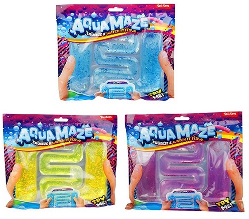 FUN Vloeistof doolhof -Aqua Maze- goo fidget 3 assortie