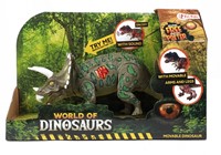 WORLD OF DINOSAURS Beweegbare dino met geluid 3 assorti 16x24cm-2