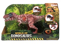 WORLD OF DINOSAURS Beweegbare dino met geluid 3 assorti 16x24cm-3