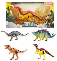 Dinosaurus Speelfiguren 4 assorti 10,5x20cm