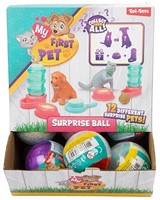 MY FIRST PET Verrassingsbal -Hond- met accessores 6cm 12 assorti in display (24)-2